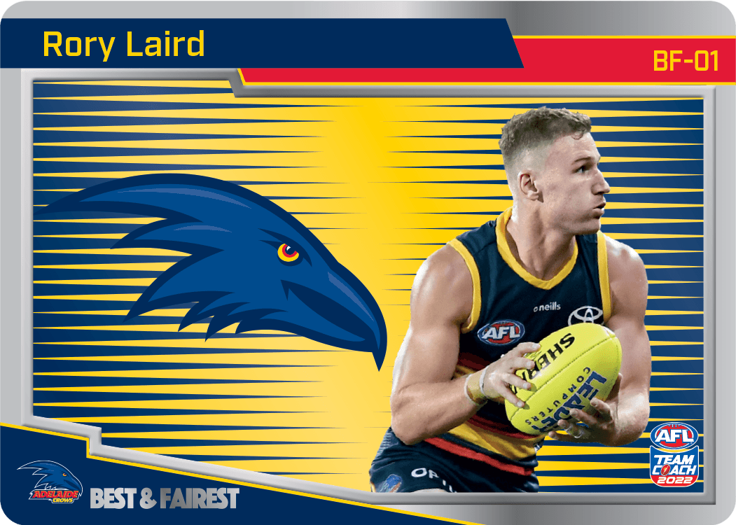 2022 AFL Teamcoach Best & Fairest Rory Laird BF-01