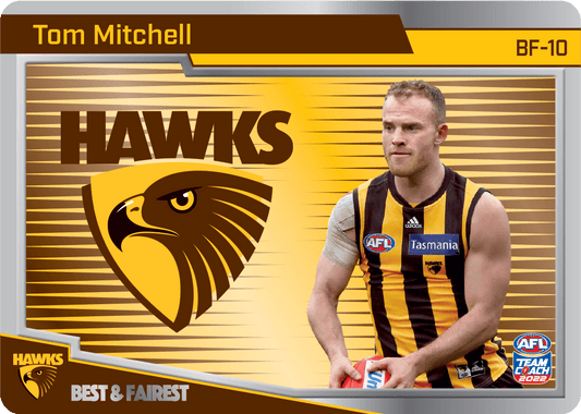 2022 AFL Teamcoach Best & Fairest Tom Mitchell BF-10