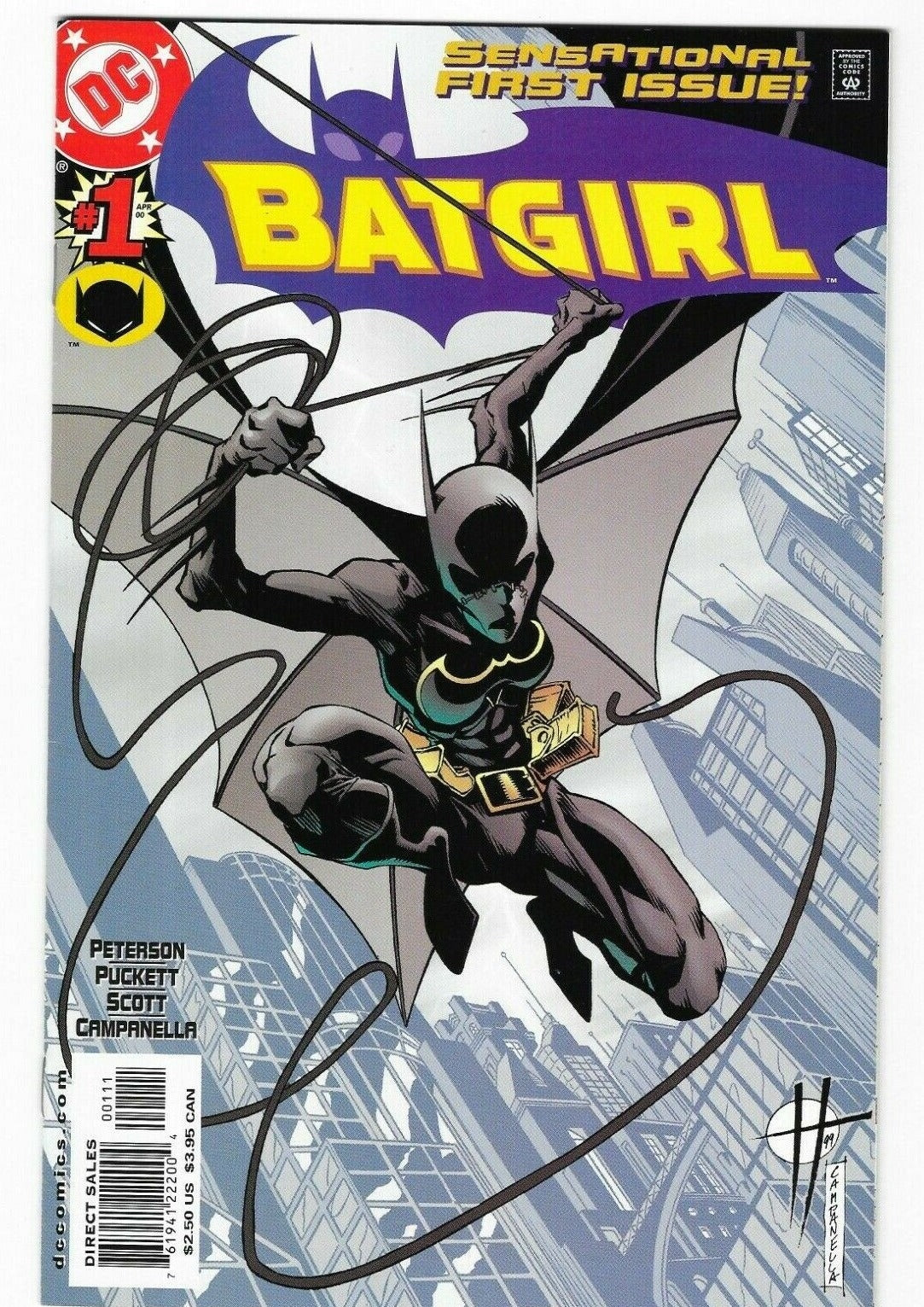 BATGIRL #1  COLLECTABLE COMIC BOOK DC 2000