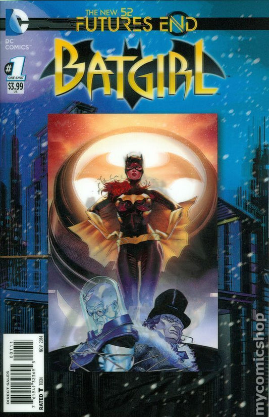BATGIRL # 1 FUTURES END 3D VARIANT COVER DC  COMIC BOOK 2014