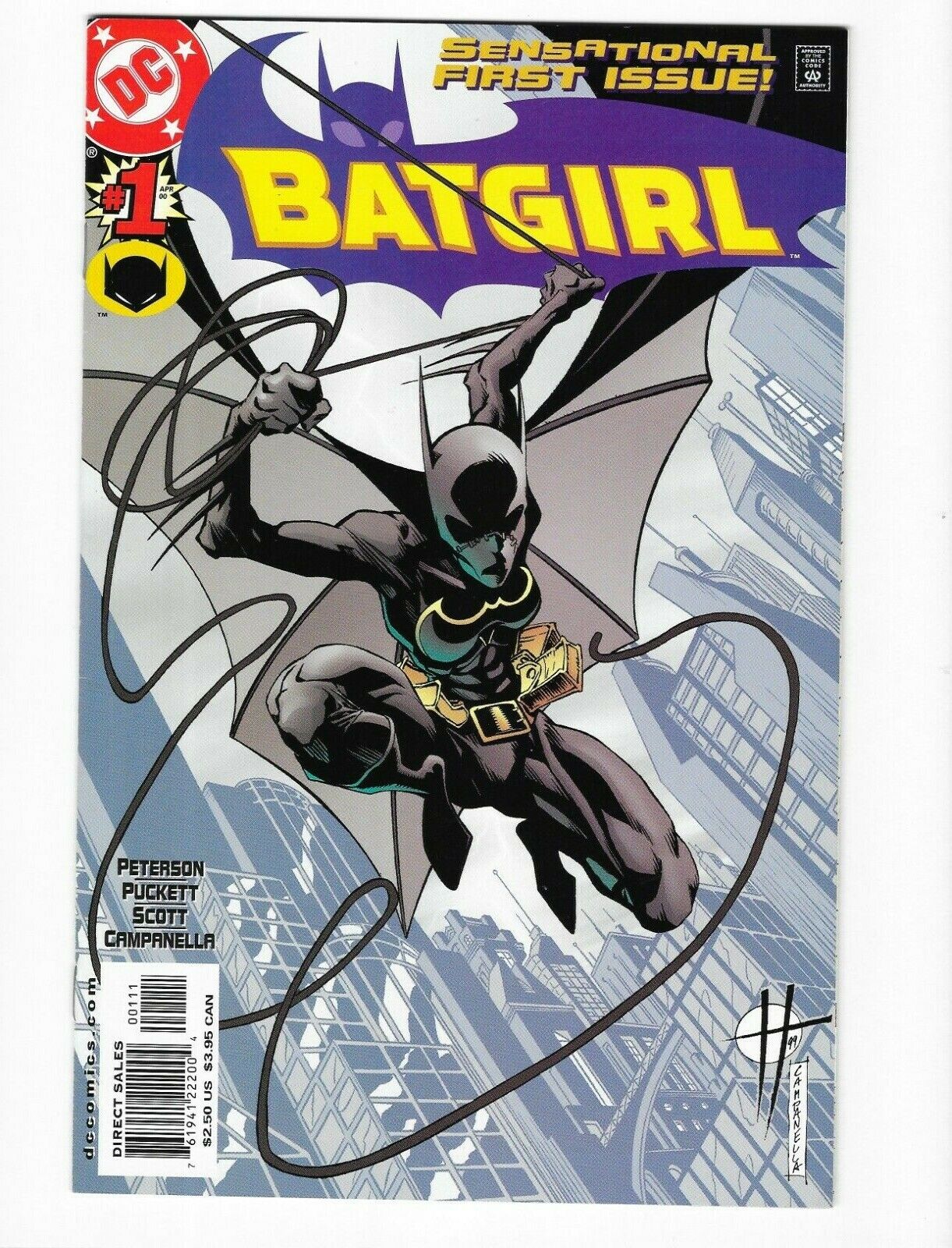 BATGIRL #1  COLLECTABLE COMIC BOOK DC 2000