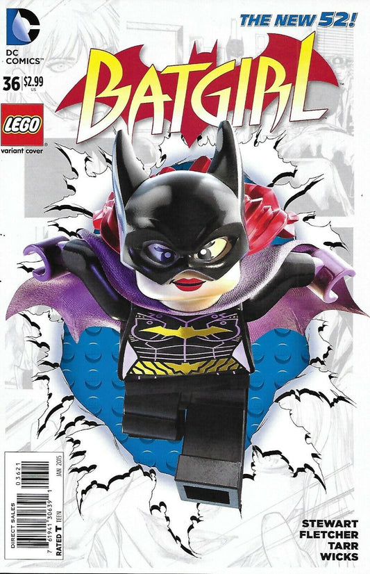 BATGIRL # 36 LEGO VARIANT COVER DC  COMIC BOOK 2015