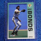 1992 FLEER  BARRY BONDS # 550 PITTSBURGH PIRATES BASEBALL CARD