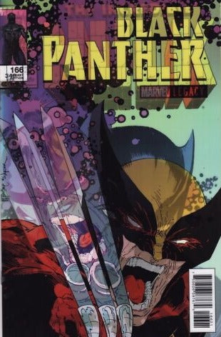 BLACK PANTHER # 166 LENTICULAR VARIANT COVER INCREDIBLE HULK #340  MARVEL  COMIC BOOK