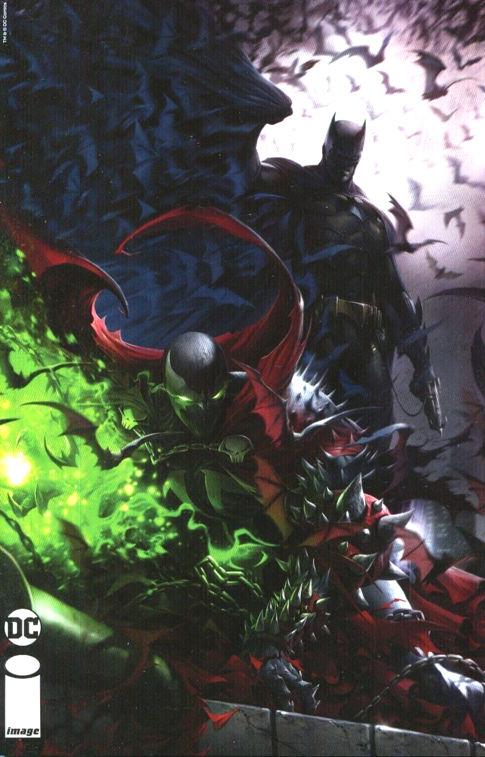 BATMAN SPAWN # 1 (ONE SHOT) CVR E MATTINA VARIANT  TODD MCFARLANE  COLLECTABLE  COMIC BOOK 2023