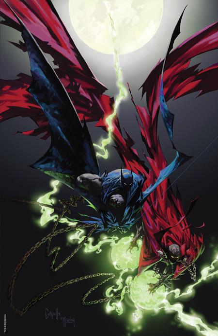 BATMAN SPAWN # 1 (ONE SHOT) CVR J GREG CAPULLO & TODD MCFARLANE GLOW IN THE DARK VARIANT  COLLECTABLE  COMIC BOOK 2023