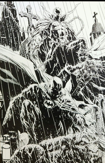 BATMAN SPAWN # 1 (ONE SHOT) CVR L  1:25  FABOK  INCENTIVE  VARIANT  TODD MCFARLANE  COLLECTABLE  COMIC BOOK 2023