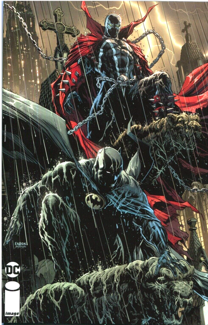 BATMAN SPAWN # 1 (ONE SHOT) CVR H  FABOK  VARIANT  TODD MCFARLANE  COLLECTABLE  COMIC BOOK 2023