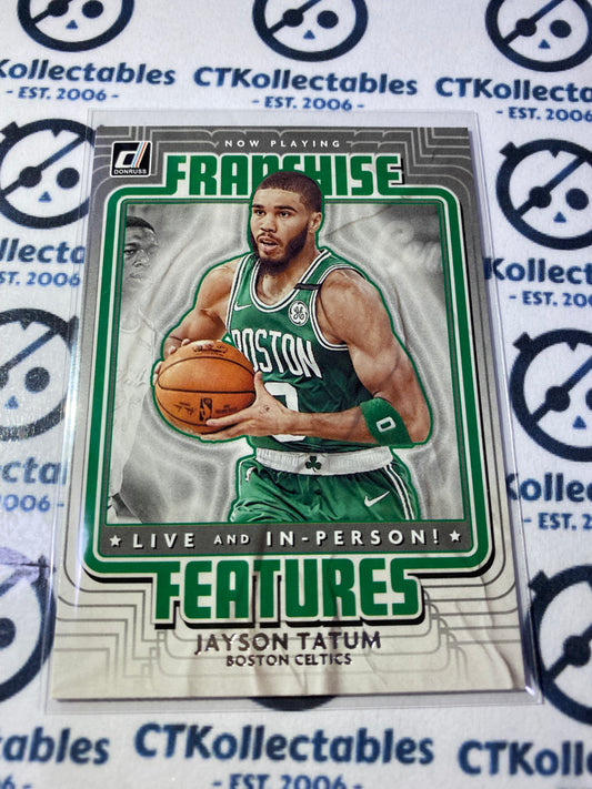 2020-21 NBA Donruss Franchise Features Jayson Tatum #2 celtics