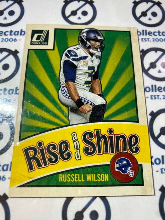 2020 NFL Donruss Russell Wilson Rise and shine Magnet Seahawks #18
