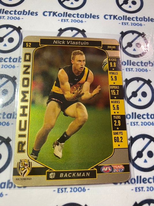 2017 AFL Teamcoach Gold #52 Nick Vlastuin Tigers