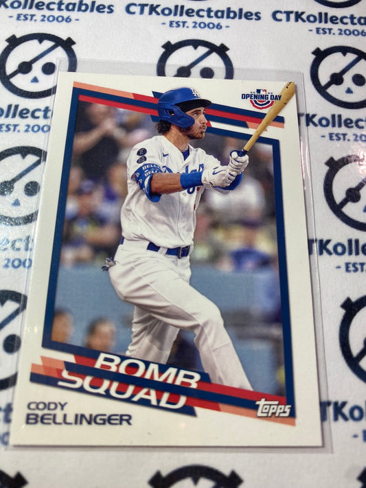 2022 Topps Opening Day Baseball Cody Bellinger Bomb Squad #BS-21 Dodgers