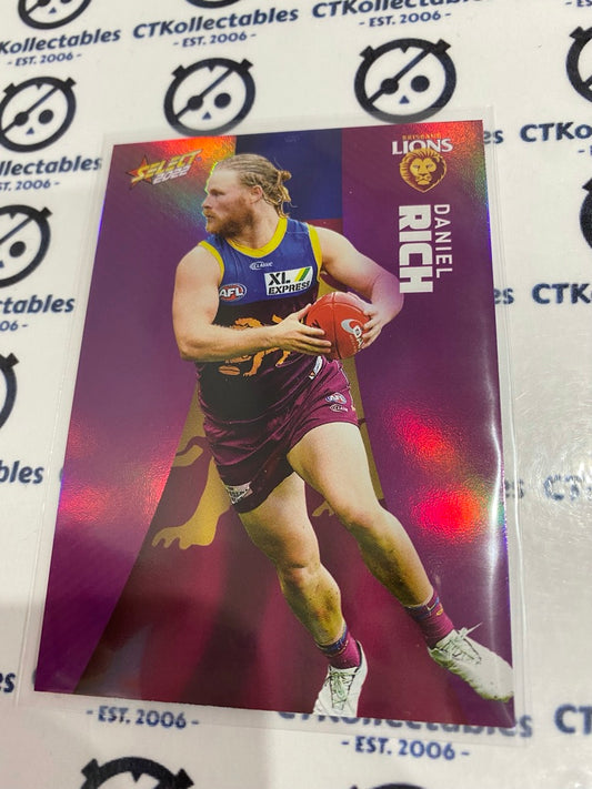 2022 AFL Footy Stars Purple Parallel - Daniel Rich PP19 Lions