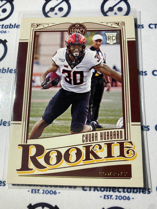 2021 NFL Legacy Chuba Hubbard Rookie #165 Panthers RC