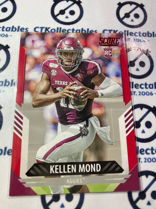 2021 NFL Panini Score Red Parallel Base Kellen Mond RC #308 Vikings