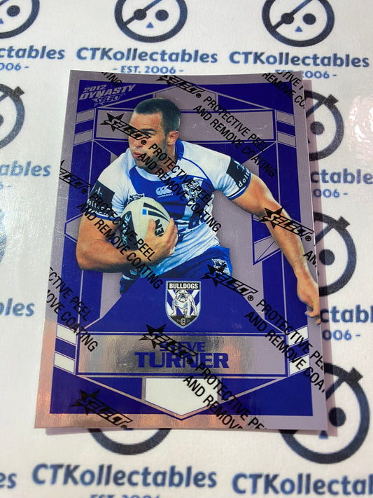 2012 NRL Select Dynasty Silver Parallel #SP40 Steve Turner Bulldogs