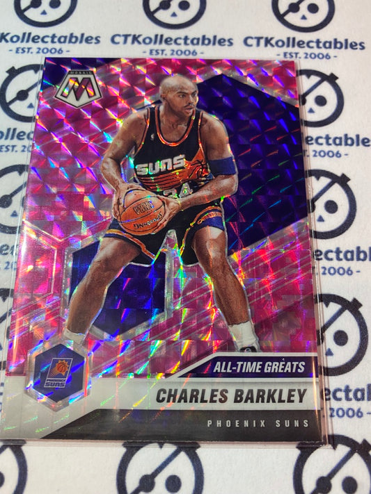 2020-21 NBA Mosaic Pink All Time Greats Charles Barkley #281 Suns