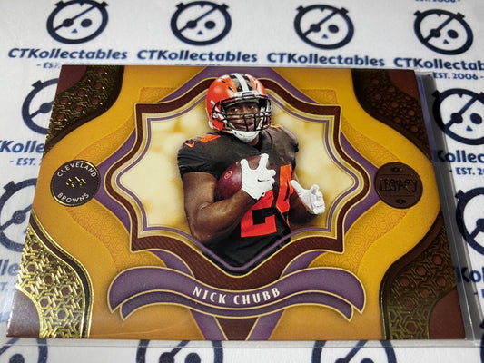 2021 NFL Legacy Nick Chubb Dare To Tear "RIPPED" #VET-16 Browns