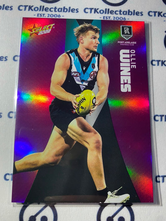 2022 AFL Footy Stars Purple Parallel - Ollie Wines PP131