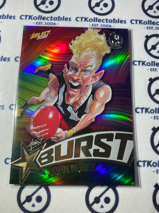 2022 AFL Footy Stars Starburst Paint - John Noble SBP14