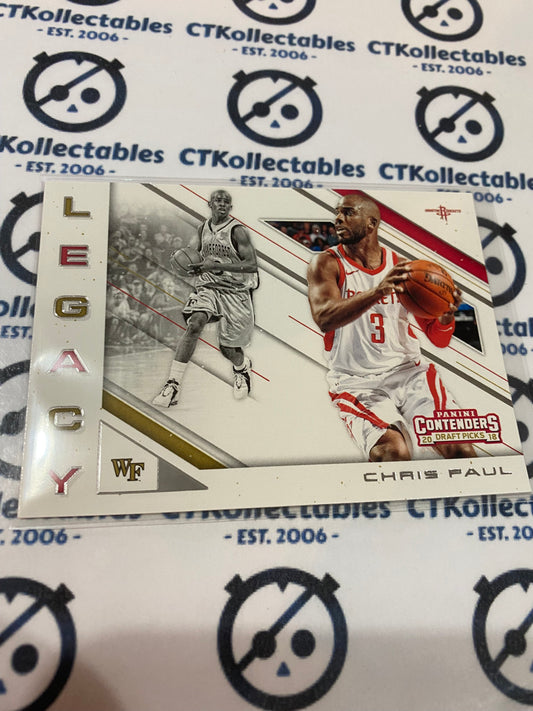 2018-19 PANINI Contenders Draft Picks Legacy Chris Paul #5 Rockets