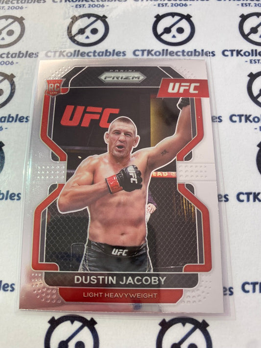 2022 UFC Panini Prizm Dustin Jacoby RC rookie #123 Light Heavyweight