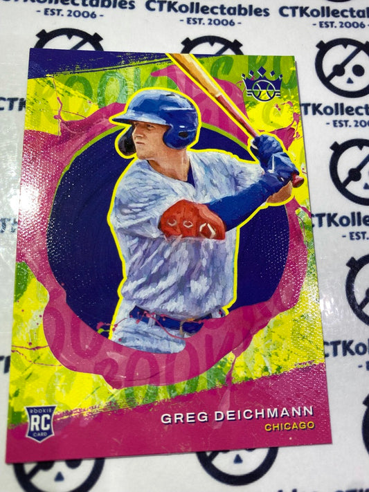 2022 Panini Diamond Kings Baseball Greg Deichmann RC Level II Chicago