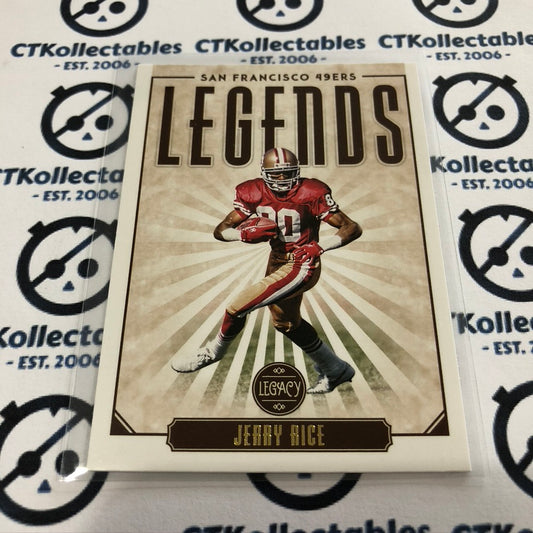 Jerry Rice "LEGENDS" #124 2020 NFL Legacy