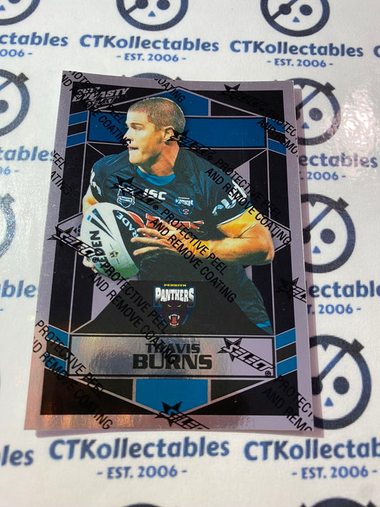 2012 NRL Select Dynasty Silver Parallel #SP125 Travis Burns Panthers