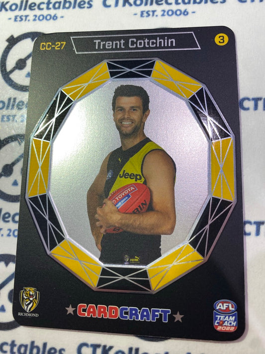2022 AFL Teamcoach Card Craft Portrait - Trent Cotchin CC-27