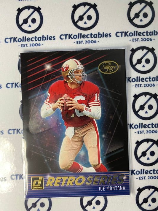 2021 NFL Donruss Retro Series Joe Montana #RS15 49ers