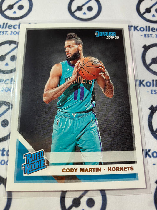 2019-20 NBA Panini Donruss Rated Rookie Cody Martin #233 Hornets