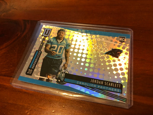 Jordan Scarlett ROOKIE #288 2019 NFL Unparalleled