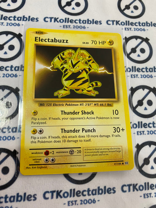 Electrode #41/108 Base Pokémon Card XY EVOLUTIONS