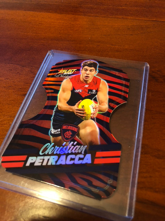 Christian Petracca Zebra Die-cut ZDC87 2020 Afl Select Prestige