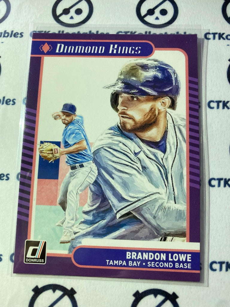 2021 Panini Donruss Baseball Brandon Love Diamond Kings  #1 Tampa Bay