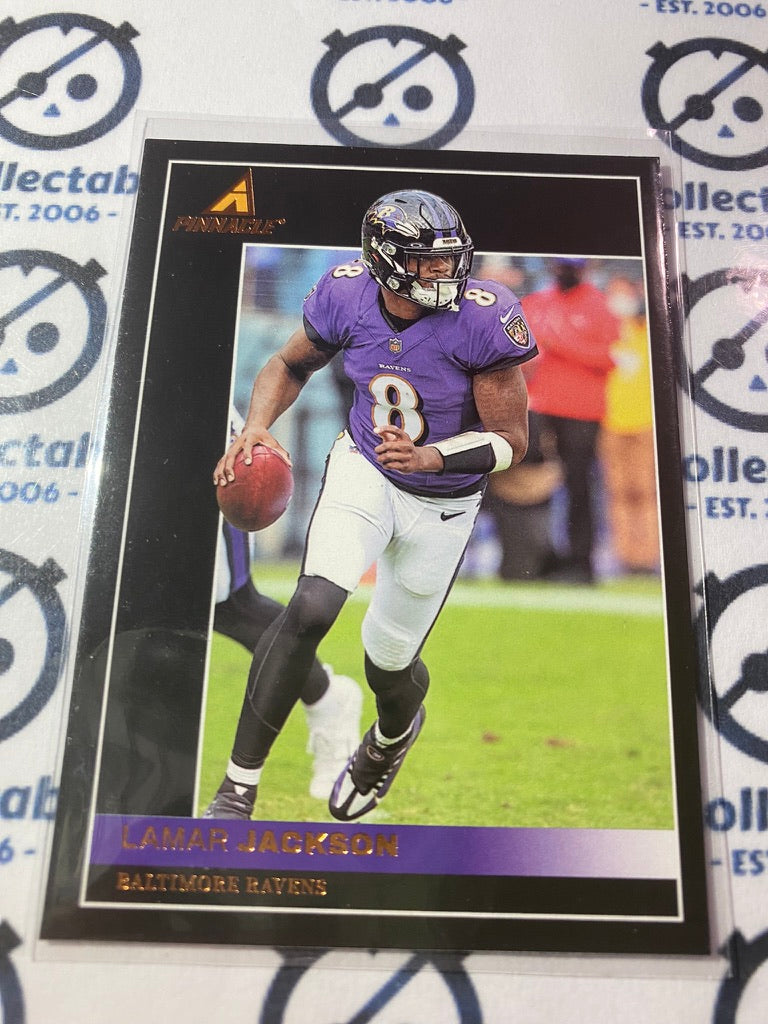 2021 NFL Panini Chronicles Pinnacle #8 Lamar Jackson Ravens