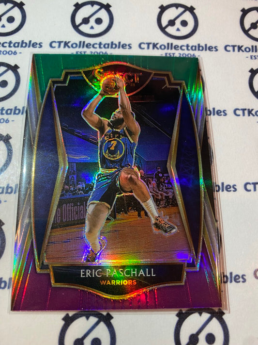 2020-21 Panini NBA Select Eric Paschall Red White Orange prizm #158