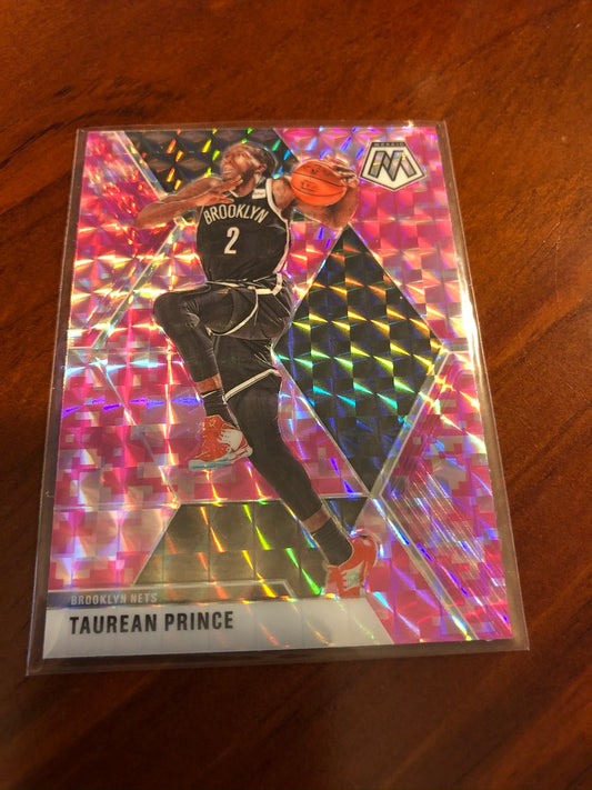 Taurean Prince Pink Mosaic Prizm #61 2019-20 NBA Mosaic