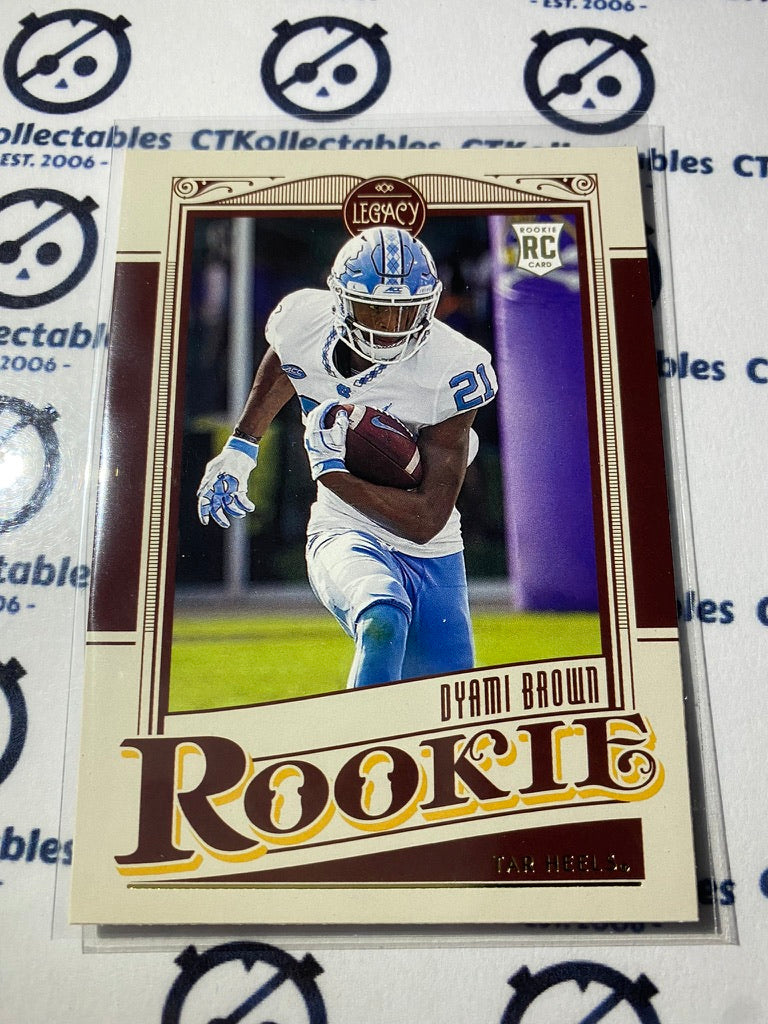 2021 NFL Legacy Dyami Brown Rookie #196 Commanders RC
