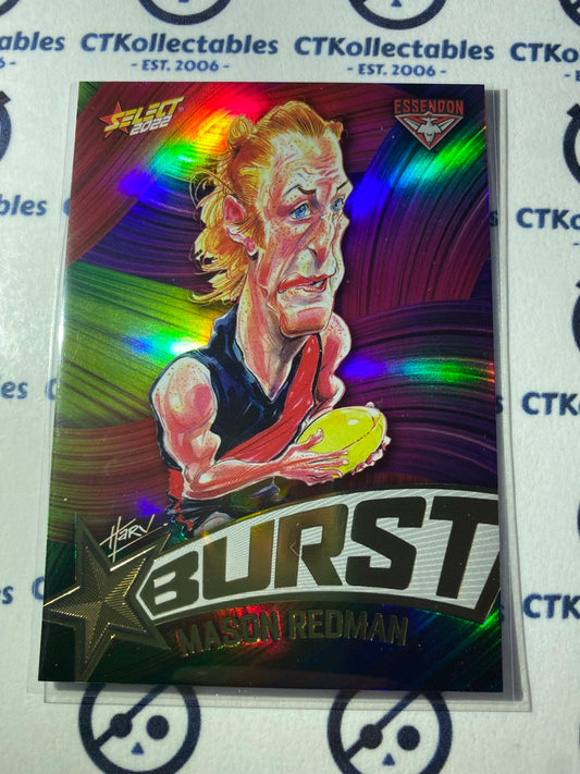 2022 AFL Footy Stars Starburst Paint - Mason Redman SBP20