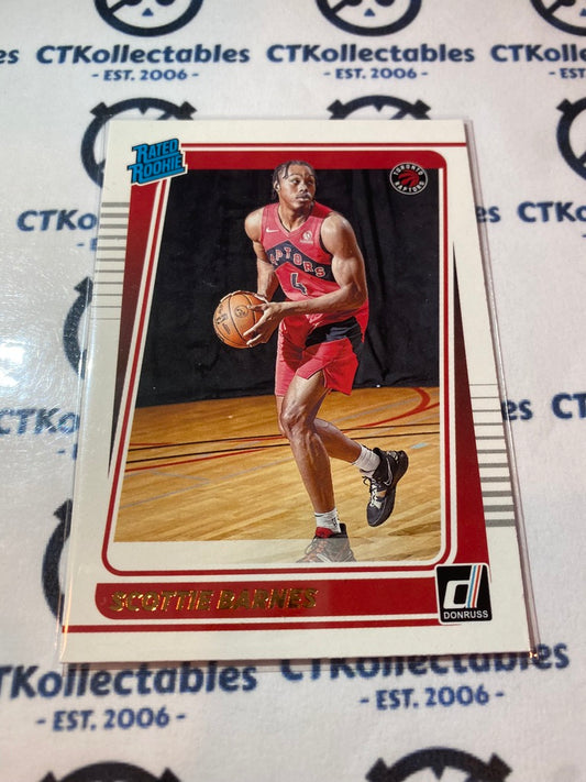 2021-22 NBA Donruss Scottie Barnes Rated Rookie #236 Raptors