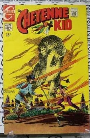 CHEYENNE KID # 74  CHARLTON COMICS  VF/ F WESTERN  1969
