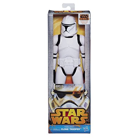 STAR WARS CLONE TROOPER 12" ACTION FIGURE EPISODE II ATTACK OF THE CLONES HASBRO DISNEY 2014