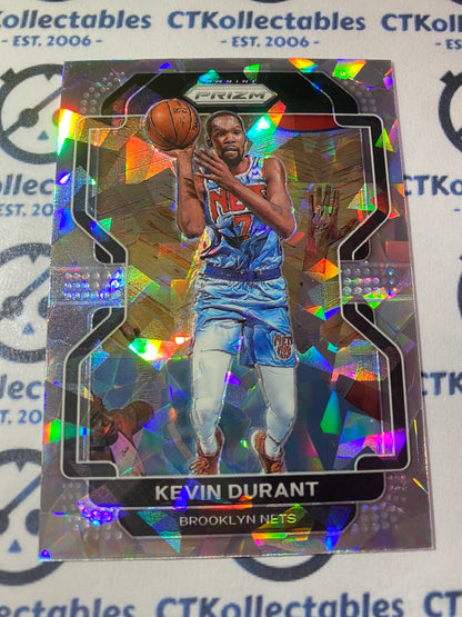 2021-22 NBA Prizm Kevin Durant Cracked ICe prizm #120 Nets