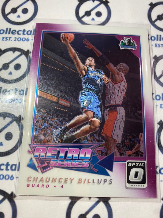 2017-18 NBA Panini Optic Chauncey Billups Retro Series #24 Timberwolves