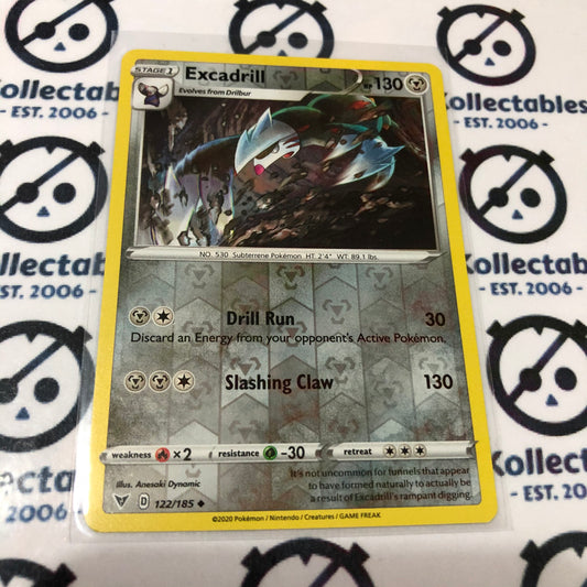 Excadrill #122/185 Reverse Holo Uncommon Pokémon Card Vivid Voltage