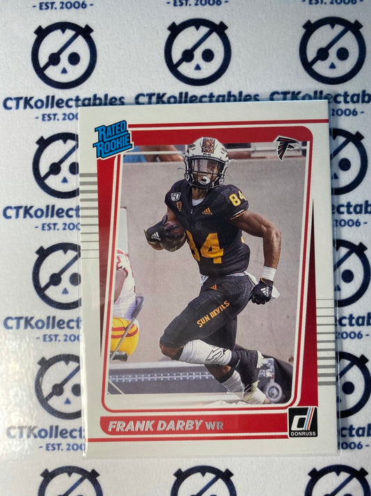 2021 NFL Donruss Rated Rookie Frank Darby RC #311 Falcons WR