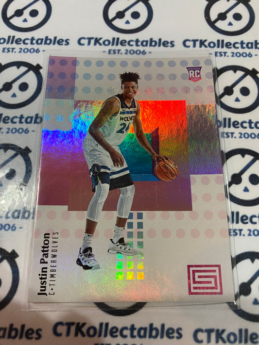 2017-18 NBA Panini Status Rookie Justin Patton RC #104 Timberwolves