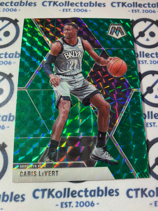 2019-20 NBA Mosaic Caris LeVert Green prizm #51 Nets